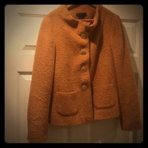 Zenobia fuzzy teddy bear jacket size 12 wool